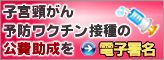 子宮頸がん予防ワクチンの公費助成を　電子署名